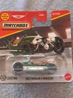 Matchbox 2021 Morgan 3 Wheeler groen nieuw in ovp, Ophalen of Verzenden, Nieuw