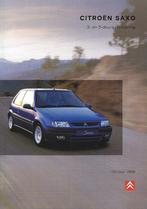 Brochure Citroen Saxo 1998, Ophalen of Verzenden, Gelezen, Citroën