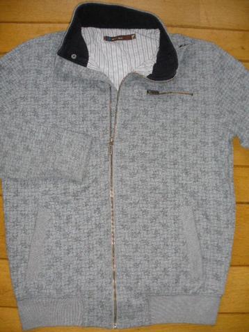 CAST IRON vest grijs aqua blauw maat M beschikbaar voor biedingen