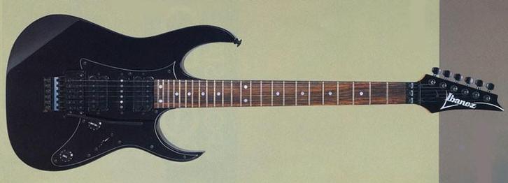 IBANEZ RG550 black rosewood - als nieuw, Muziek en Instrumenten, Snaarinstrumenten | Gitaren | Elektrisch, Zo goed als nieuw, Ibanez