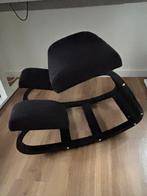 Ergonomische Kniestoel JRM - Zwart, Huis en Inrichting, Stoelen, Ophalen, Gebruikt, Zwart, Eén
