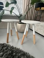 2 (opknap) krukjes!, Ophalen of Verzenden, Gebruikt, Hout