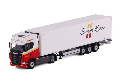 Scania S Highline met Koeloplegger - Simon Loos, Hobby en Vrije tijd, Modelauto's | 1:50, Nieuw, Bus of Vrachtwagen, Overige merken
