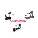 LIFE FITNESS – 12-DELIG CARDIO SET