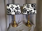 Mooie set tafellampen, Huis en Inrichting, Lampen | Tafellampen, Ophalen of Verzenden, Zo goed als nieuw, Metaal, Minder dan 50 cm