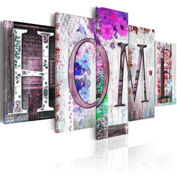 612 Home XXL 5 Luik Canvas Schilderij 200x100cm Nieuw 2maten beschikbaar voor biedingen