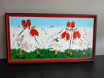 C.M Leushuis Tok 30 x 60 cm in lijst, Ophalen of Verzenden