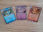 Vaporeon- Espeon - Flareon, Ophalen of Verzenden, Nieuw, Meerdere kaarten, Foil