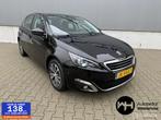 Peugeot 308 1.2 PureTech Allure Automaat Led Navi Camera, Auto's, Gebruikt, Euro 6, 1199 cc, Zwart