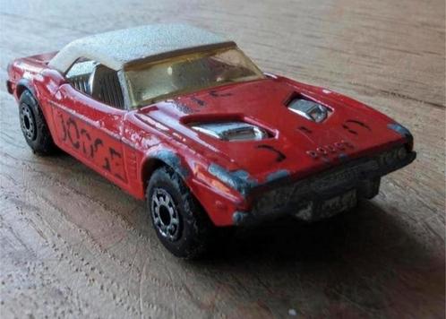 Dodge Challenger van Matchbox nr.1 uit 1975 (made in England, Hobby en Vrije tijd, Modelauto's | Overige schalen, Gebruikt, Auto