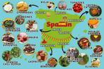 kookboek SPANJE - Spaanse keuken  (7 boeken) ***, Spanje, Verzenden, Gezond koken, Tapas, Hapjes en Dim Sum