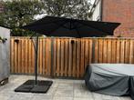 LifeGoods zweefparasol 300cm doorsnede, Tuin en Terras, Ophalen, Waterdicht, 3 tot 4 meter, Zweefparasol