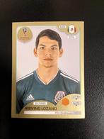 Panini - Russia 2018 Gold - Hirving Lozano, Ophalen of Verzenden, Zo goed als nieuw, Buitenlandse clubs, Poster, Plaatje of Sticker