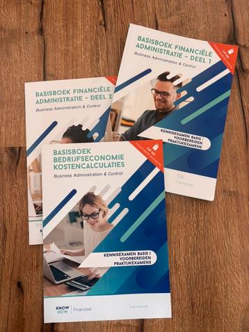 Basisboek Bedrijfseconomie/financiele administratie 3 boeken beschikbaar voor biedingen