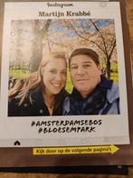Martijn Krabbé Knipsel Artikel Instagram 2022, Verzamelen, Ophalen of Verzenden, 1980 tot heden, Nederland, Knipsel(s)