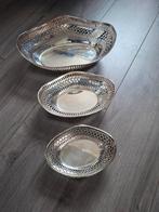 Verzilverde schaaltjes set, Ophalen of Verzenden