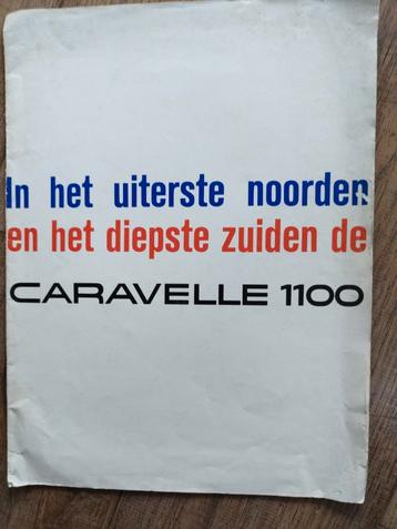 Renault Caravelle 1100 Brochure - 1960 beschikbaar voor biedingen