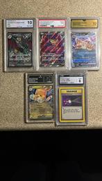 5 Slabs Pokemon Zamazenta Crown zenith GG54 (PSA 9) en meer, Hobby en Vrije tijd, Verzamelkaartspellen | Pokémon, Ophalen of Verzenden