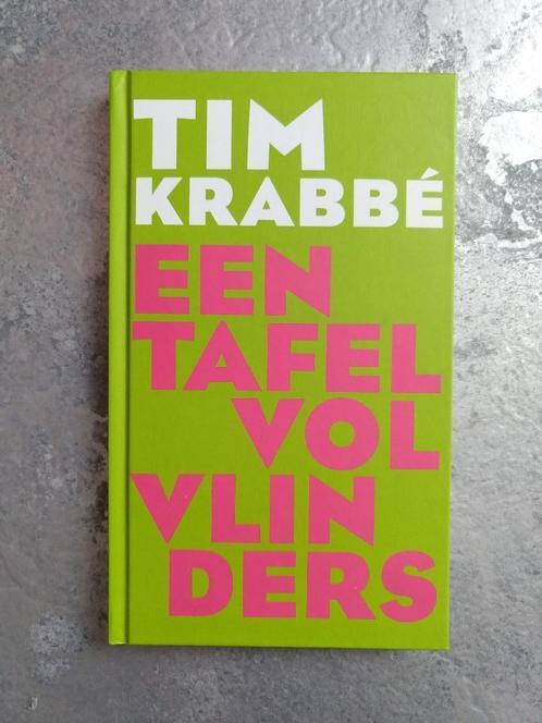 Boek: Een tafel vol vlinders - Krabbe, Tim - 9789059560848, Boeken, Boekenweekgeschenken, Zo goed als nieuw, Ophalen of Verzenden