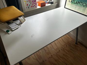 Ikea Galant - verstelbaar bureau met wit blad - afbeelding 3