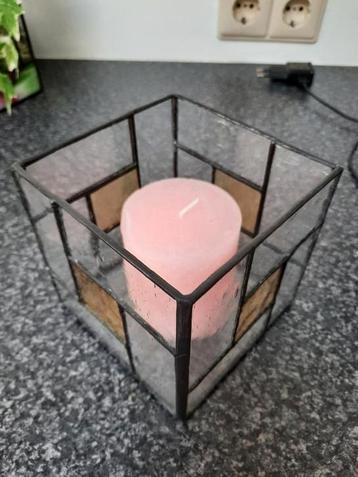 Tiffany kaarsenhouder.  beschikbaar voor biedingen