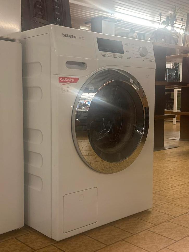 Miele Wasmachine, Witgoed en Apparatuur, Wasmachines, Gebruikt, Voorlader, 6 tot 8 kg, 85 tot 90 cm, 1200 tot 1600 toeren, Handwasprogramma