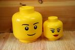 Lego Opbergbox hoofd, Kinderen en Baby's, Speelgoed | Duplo en Lego, Ophalen of Verzenden, Zo goed als nieuw, Lego