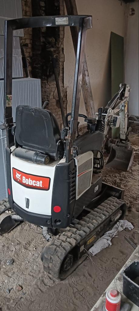 Bobcat E10 Mini Kraan -bj 2018 - 2000 uur - zeer Goede staat, Zakelijke goederen, Machines en Bouw | Kranen en Graafmachines, Graafmachine
