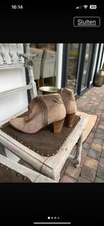 Enkellaarsje, laars kort, beige / taupe, Ophalen of Verzenden, Gedragen, Beige