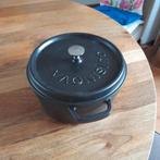 Gietijzeren pan, Huis en Inrichting, Keuken | Potten en Pannen, Ophalen, Gebruikt, Gietijzer, Keramische plaat