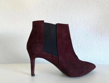 Twist en tango aubergine bordeaux enkellaarsjes 39 als nieuw beschikbaar voor biedingen