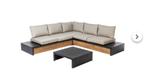 Lounge bank met tafel, Tuin en Terras, Tuinsets en Loungesets, Ophalen, Gebruikt, Bank
