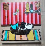 Canvas schilderijen Pim en Pom, Ophalen, Wanddecoratie