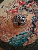 Houten wierookhouder met open deksel, Antiek en Kunst, Ophalen of Verzenden