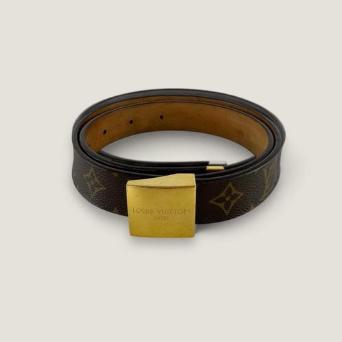 Louis Vuitton monogram riem, Kleding | Dames, Riemen en Ceinturen, Gedragen, Heupriem, 80 tot 90 cm, 3 tot 5 cm, Bruin, Ophalen of Verzenden