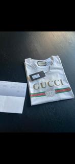 Gucci shirt origineel oversized maat S incl aankoopbon zgan, Gucci, Ophalen of Verzenden, Wit, Zo goed als nieuw