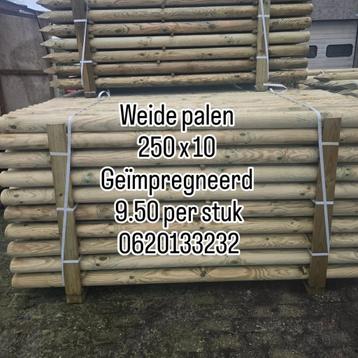 afrasteringspalen beschikbaar voor biedingen