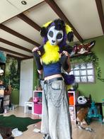 Fursuit skull cat premade, Hobby en Vrije tijd, Kostuums, Theaterbenodigdheden en LARP, Ophalen of Verzenden, Zo goed als nieuw
