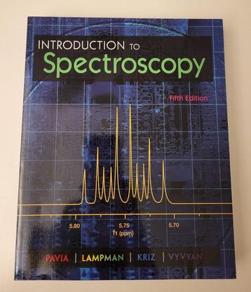 Introduction to Spectroscopy beschikbaar voor biedingen