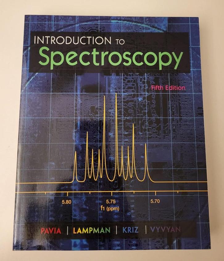 Introduction to Spectroscopy, Boeken, Studieboeken en Cursussen, Zo goed als nieuw, HBO, Beta, Ophalen of Verzenden