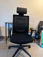 Office Chair- lumber support/ ergonomic, Ophalen, Zo goed als nieuw, Zwart