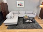 GRATIS LEVERING Fijne Lightgrijze Hoekbank, Huis en Inrichting, Ophalen of Verzenden, Zo goed als nieuw, Noordkade 68A, Stof