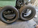 2x Continental EcoContact 6 215-55-R17 v banden 3.8mm, Auto-onderdelen, Banden en Velgen, 215 mm, 17 inch, Ophalen of Verzenden