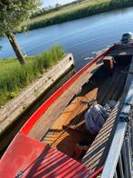 Opknapper Stalen sloep met 9‘9 pk yamaha, Watersport en Boten, Sloepen, Ophalen, Gebruikt, Binnenboordmotor, 6 meter of meer