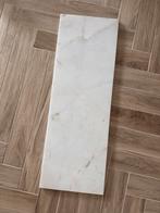 Echte marmeren plaat / tegel/ plateau, Ophalen, 60 cm of meer, Zo goed als nieuw, Minder dan 5 m²