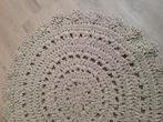 Wollen vloerkleed, Rond, Ophalen of Verzenden, Zo goed als nieuw, Overige kleuren