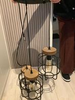 Mooie industriële hanglamp, Huis en Inrichting, Lampen | Hanglampen, Ophalen, 50 tot 75 cm, Zo goed als nieuw, Industriële