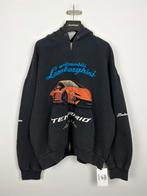 Balenciaga x Lamborghini Zip-Up Hoodie Zwart Maat M & XL, Maat 48/50 (M), Zwart, Nieuw, Ophalen of Verzenden