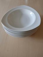 Thomas vario 8 diepe borden wit porselein, Ophalen, Zo goed als nieuw, Wit, Overige typen