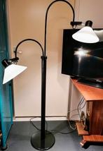 Vintage dubbele staande booglamp van "P.J.Copini" jaren 70s, Huis en Inrichting, Lampen | Vloerlampen, 150 tot 200 cm, Ophalen of Verzenden
